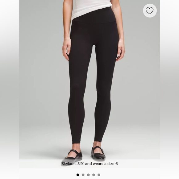 lululemon athletica Pants - Lululemon Align HR Pant Black 25” High-Rise yoga casual leggings activewear 2 XS